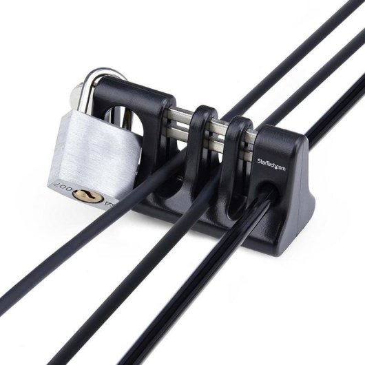 Organizador de Cables Startech CABLE-ORGANIZER-LOCK Antirrobo para Escritorio