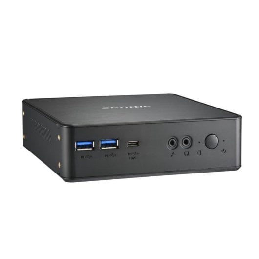 Barebone Shuttle NC40U Intel Celeron 7305 64GB RAM M.2 PCIe USB 3.2 DisplayPort VESA