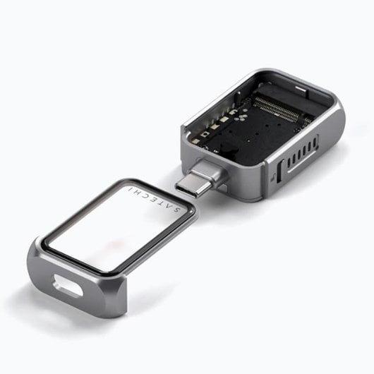 Box esterno Satechi SA-ST-E2230M USB-C M.2 NVMe Alluminio Grigio Compatto