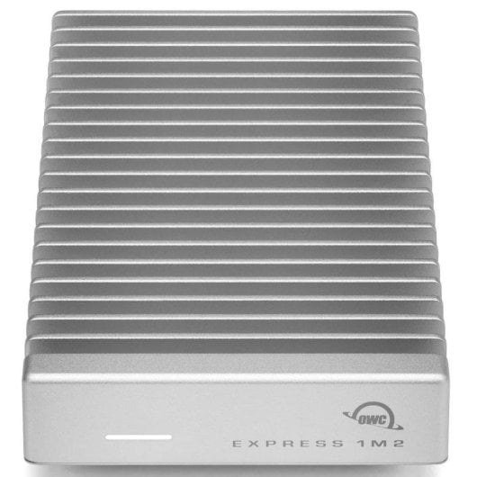 Externe SSD-Gehäuse OWC Express 1M2 M.2 NVMe Aluminium Grau USB4 LED