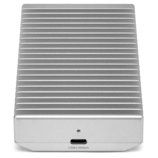 Externe SSD-Gehäuse OWC Express 1M2 M.2 NVMe Aluminium Grau USB4 LED