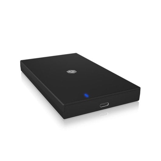 Caixa SSD Externa ICY BOX IB-200T-C3 2.5" Plástico Preto USB-C SATA Plug and Play