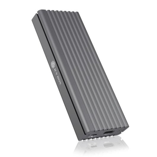 Box SSD ICYBOX IB-1817M-C31 M.2 NVMe Alluminio Grigio USB Tipo-C 10 Gbps