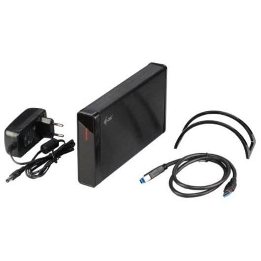 Externe Festplattengehäuse i-tec MySafe Advance 3.5" Aluminium Schwarz USB 3.0 Vertikal