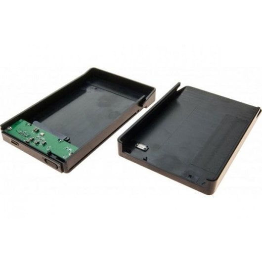 Boîtier externe Dexlan 738303 2.5" Aluminium Noir USB 3.0 SATA III