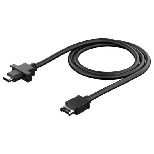 Cable USB Fractal FD-A-USBC-001 0,67 m USB-C 10 Gbps Negro