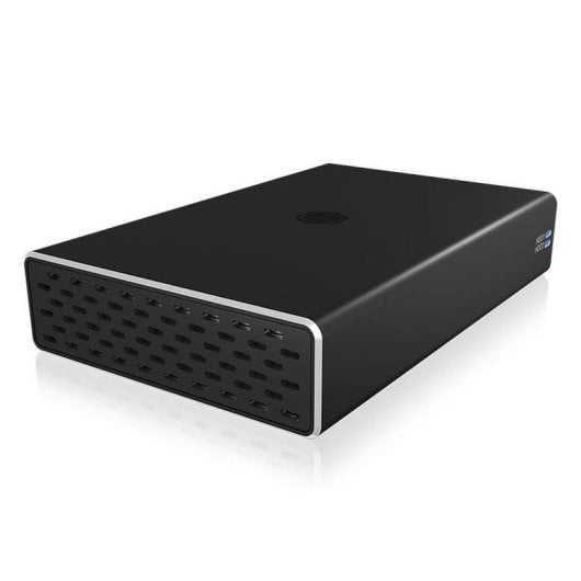 Box ICY BOX IB-RD2253-C31 2.5" Alluminio Plastica Nero USB-C RAID