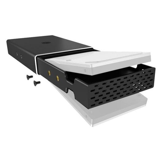 Box ICY BOX IB-RD2253-C31 2.5" Alluminio Plastica Nero USB-C RAID