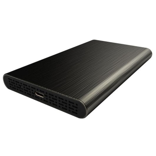 Boîtier externe Heden 0-BEHED25USBCN 2.5" Aluminium Noir SATA USB-C