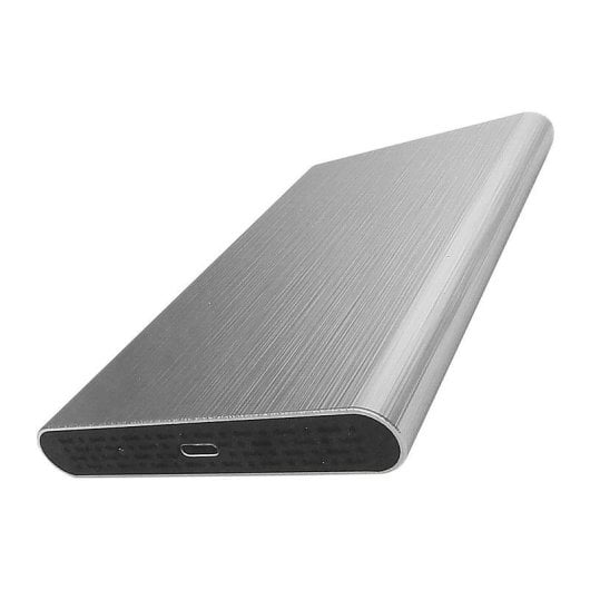 Boîtier externe Heden 0-BEHED25USBCS 2,5" Alu Argent USB-C tiroir amovible