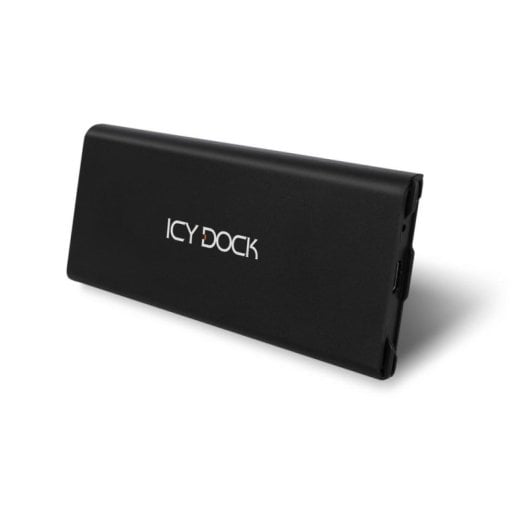 Caja SSD externa ICY DOCK MB861U31-1M2B M.2 NVMe Aluminio Negro USB Tipo C