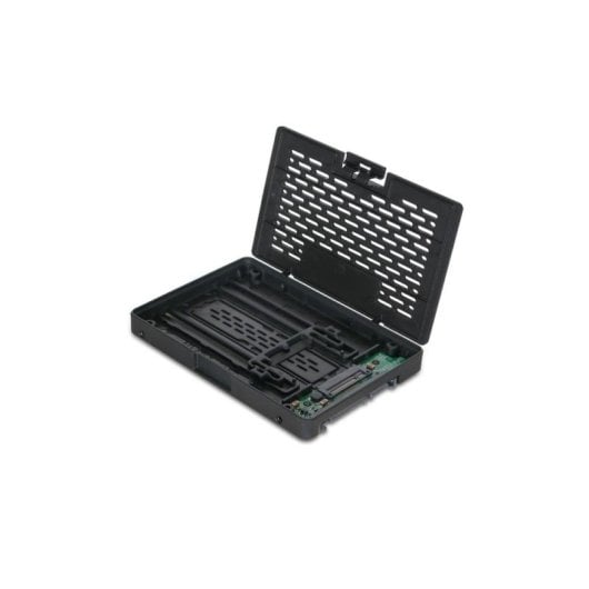 Adattatore ICY DOCK MB703M2P-B 2.5" SATA per SSD M.2 SATA, Plastica, Hot-swap
