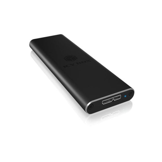 Box SSD ICY BOX IB-183M2 M.2 Alluminio Nero Hot-Swap USB 3.2 Gen 1
