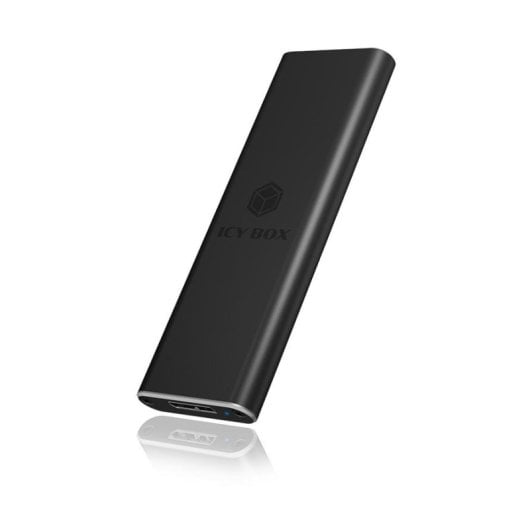 Box SSD ICY BOX IB-183M2 M.2 Alluminio Nero Hot-Swap USB 3.2 Gen 1