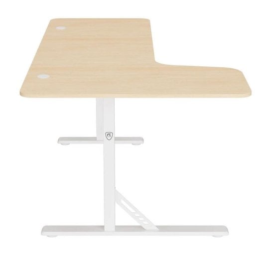 Mesa Gaming REKT 160 cm Bois Métal Passe-câbles Support gobelet