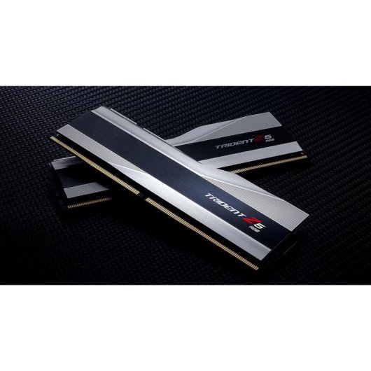 Memoria RAM G.Skill Trident Z5 RGB F5-8000J4048F24GX2-TZ5RS 48GB Kit 2x24GB DDR5 8000MHz CL40 XMP Heatsink Plata RGB