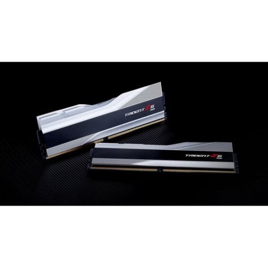 Memoria RAM G.Skill Trident Z5 RGB F5-8000J4048F24GX2-TZ5RS 48GB Kit 2x24GB DDR5 8000MHz CL40 XMP Heatsink Plata RGB