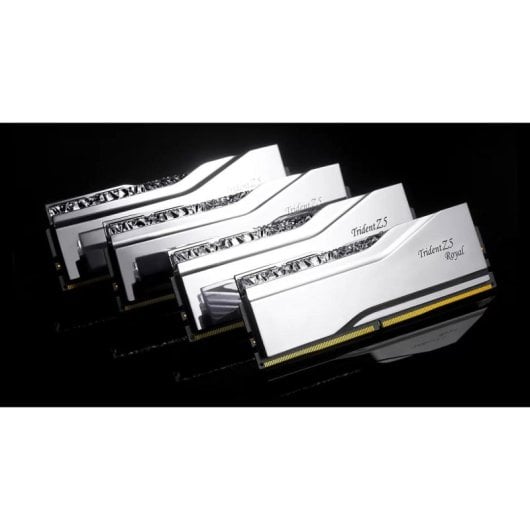 Memoria RAM G.Skill Trident Z5 Neo F5-6400J3039G16GX2-TR5S 32GB Kit 2x16GB DDR5 6400MHz CL30 RGB XMP Plateado