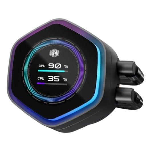 Refrigeración Líquida Cooler Master MasterLiquid Atmos II 240mm 2 Ventiladores LCD ARGB