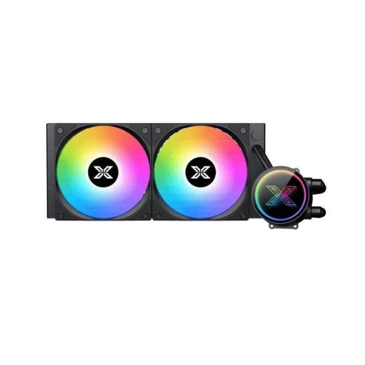 Refrigeración Líquida Xigmatek Fenix II ARGB Multicolor 240mm 2 Ventiladores