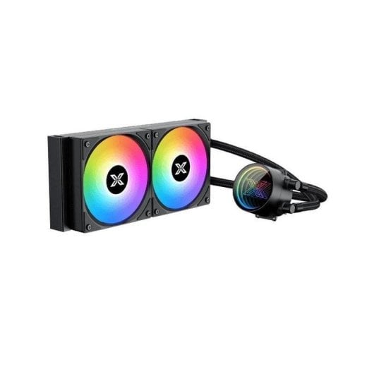 Refrigeración Líquida Xigmatek Fenix II ARGB Multicolor 240mm 2 Ventiladores
