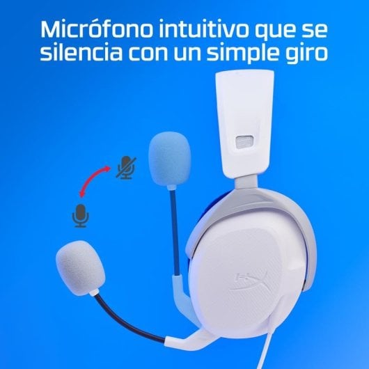 Auriculares HyperX Cloud Stinger 2 con cable Gaming Cancelación de Ruido Blanco