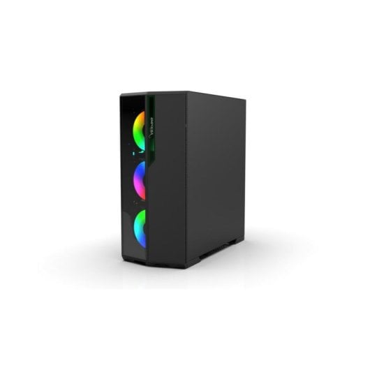 Case Inca EMG-17XN Gaming Midi Tower Nero ATX RGB Ventola Vetro Temperato