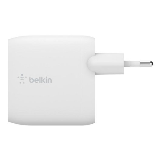 Cargador Belkin WCD001VF1MWH 2x USB-A 24W Kabel Lightning Weiß