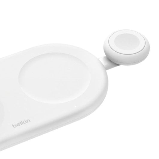 Cargador Belkin WIZ022GLWH-B1 para Apple Watch, carga rápida, inalámbrico USB-C blanco