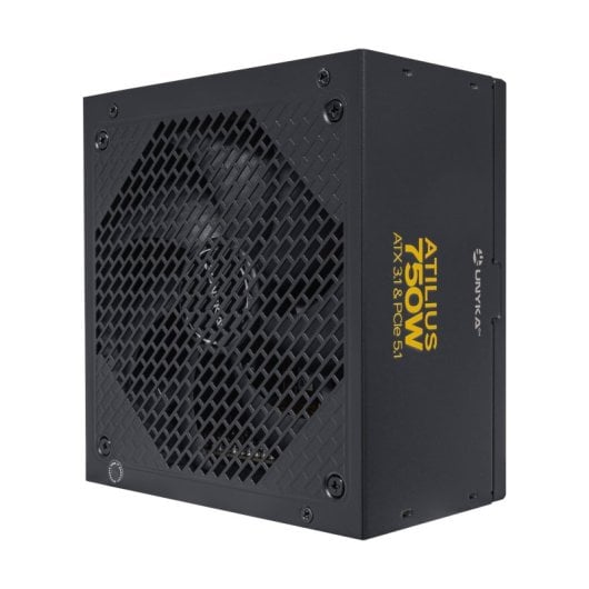 Fuente de Alimentación UNYKAch ATILIUS 3.1 750W Gold full modulaire ventilateur silencieux