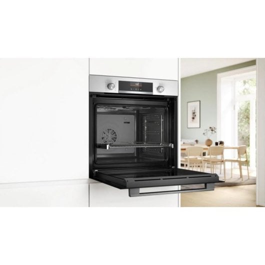 Horno elétrico Bosch Serie 6 HBG536EW4 71L Branco AirFry autolimpeza