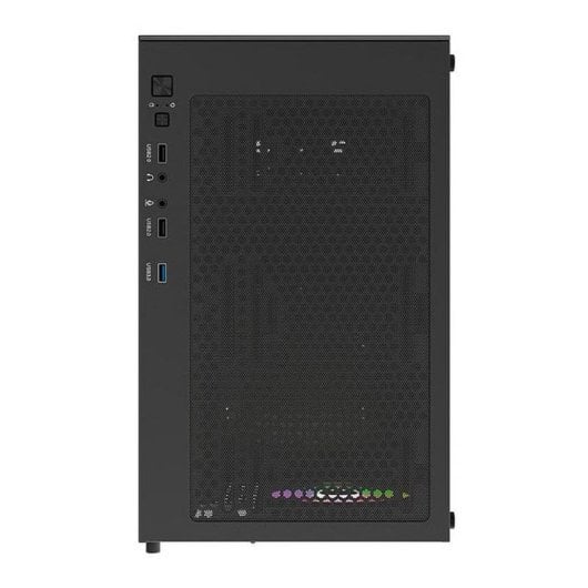 Caja torre Aerocool Pivot V2 Cristal Templado ARGB Negra Media
