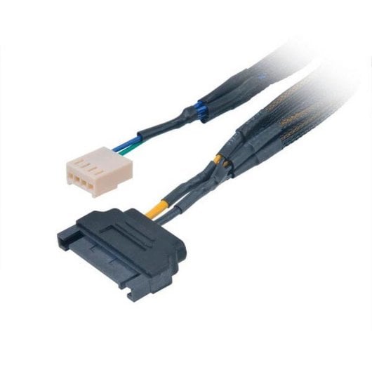 Cavo di alimentazione interno Akasa FLEXA FP5S SATA 15-pin 0,45 m Nero