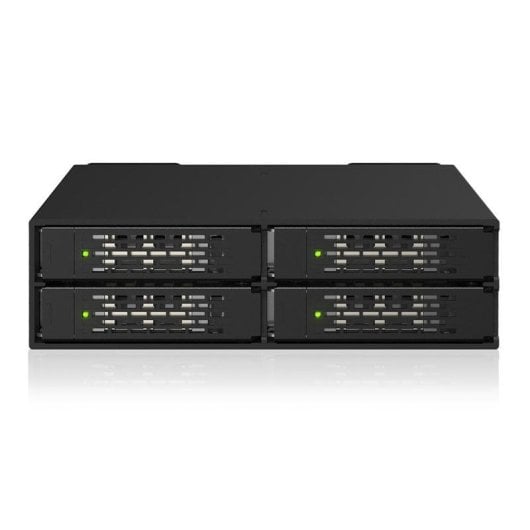 Rack ICY DOCK MB699V5P-B 4 baies U.2/U.3 PCIe 5.0 5,25" métallique