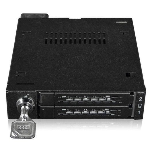 Rack ICY DOCK MB092VK-B 2 SSD NVMe U.2 U.3 PCIe 4.0 2,5" pour baie 3,5"