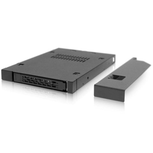 Accesorio para bahía 2,5" ICY DOCK MB411SPO-B SATA/SAS metálico negro