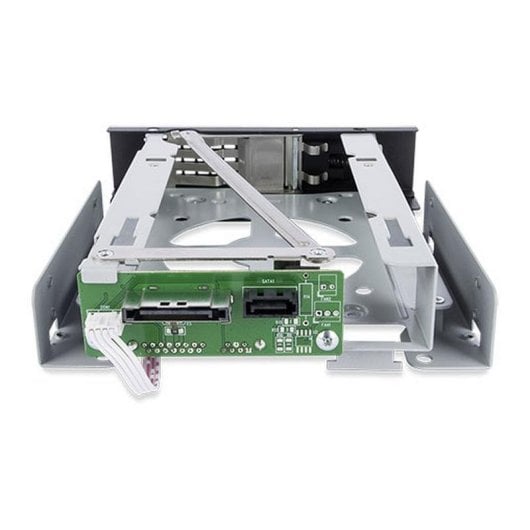 Rack disco fisso ICY DOCK MB171SP-1B 3,5" SAS/SATA per alloggiamento 5,25" robusto senza vassoio