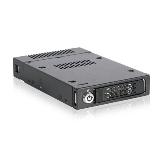 Box SSD ICY DOCK MB601M2K-1B 3.5" Metallo Nero con Blocco e LED