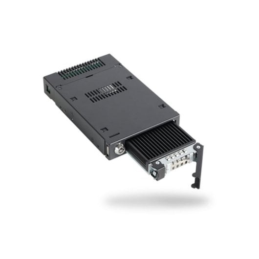 Box SSD ICY DOCK MB601M2K-1B 3.5" Metallo Nero con Blocco e LED