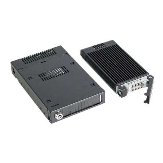 Box SSD ICY DOCK MB601M2K-1B 3.5" Metallo Nero con Blocco e LED