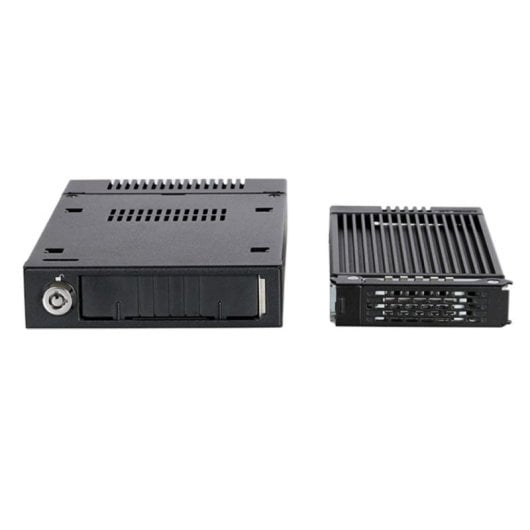 Box SSD ICY DOCK MB601M2K-1B 3.5" Metallo Nero con Blocco e LED