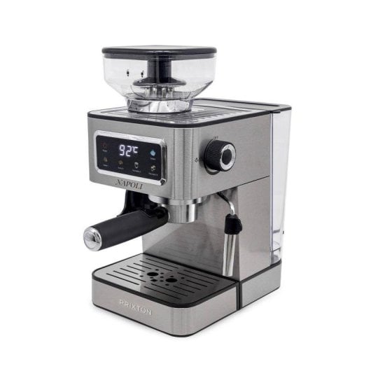 Máquina de café expresso Prixton Nápoli 20 Bares moedor integrado vaporizador