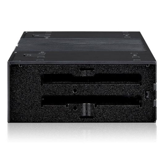 Rack ICY DOCK MB024SP-B 4 Bay SAS/SATA 2,5" per bay esterna 5,25" Nero