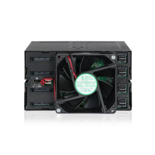 Boîtier PC ICY DOCK MB516SP-B 16 Baies Métallique Noir Rack Extraction Facile