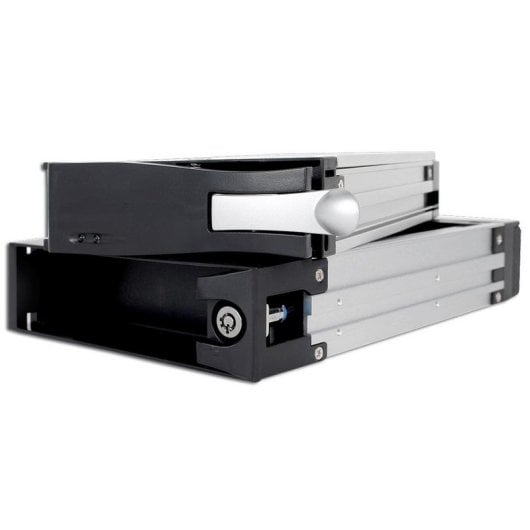 Rack removibile ICY DOCK MB123SK-1B Nero alluminio ventola sicurezza