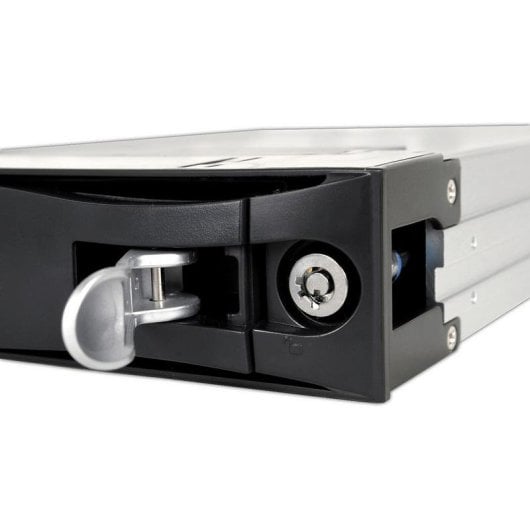 Rack removibile ICY DOCK MB123SK-1B Nero alluminio ventola sicurezza