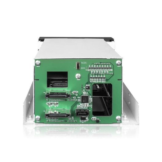 Box estraibile ICY DOCK MB901SPR-B R1 Dual Bay RAID 2.5/3.5 SATA LED Hot Swap