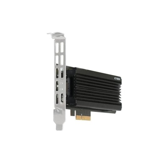 Adattatore PCIe ICY DOCK MB987M2P-1B per SSD M.2 NVMe con dissipazione passiva
