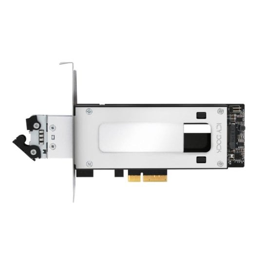 Scheda Interfaccia ICY DOCK MB840M2P-B PCIe M.2 NVMe estraibile PCIe 3.0
