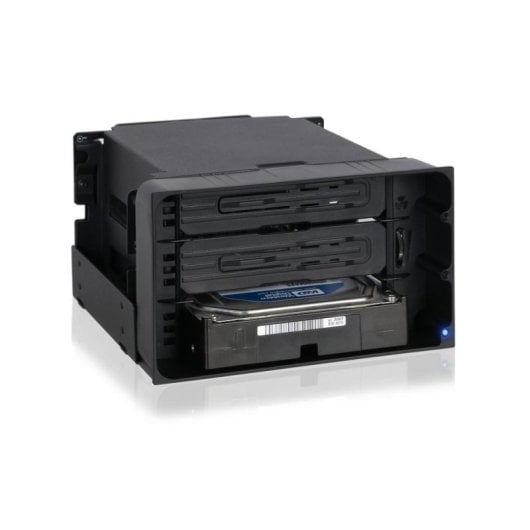 Box HDD ICY DOCK MB830SP-B 3.5" ABS Metallo Nero Hot-Swap Ventilatore